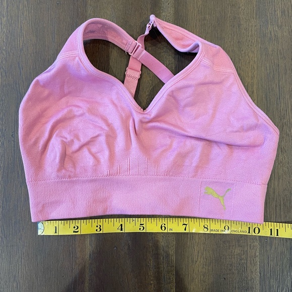 Puma Other - Puma pink adjustable straps sports bra small